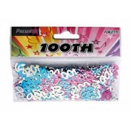 100th Birthday Table Confetti